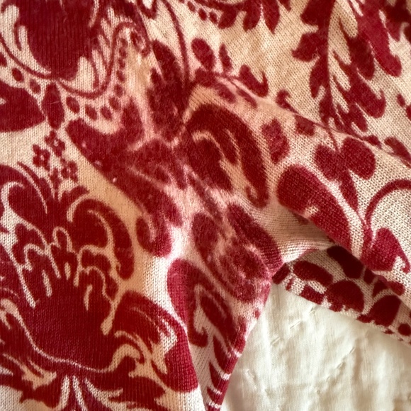 Garnet Hill 100% Merino Wool cardigan, large - Picture 4 of 4